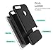 iPhone 7 Plus Case, TOTU Heavy Duty Rubber Interior Scratch Protection Matte Finished Hard Cover Rugged Slim Dual Layer Protective Case for Apple iPhone 7 Plus New Sliding Design Black
