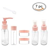 Travel Bottle leak proof set, Fine Mist Spray