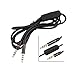 Inovat Replacement 4Ft 3.5 mm Headphone Stereo Audio Cable Cord wit MIC for Dr. Dre Headphones Monster Solo Beats Studio