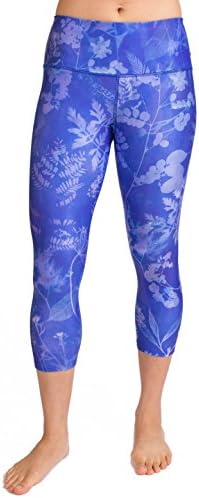 Inner Fire Secret Garden - Capri Yoga Pant - 8 (Medium)
