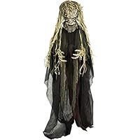 Haunted Hill Farm HHTREE-3FLSA Life-Size Animated Haunted Talking Tree Prop w/Moving Mouth Indoor/Outdoor Halloween Decoration, Color 1 Haunted Hill Farm HHTREE-3FLSA Life-Size Animated Haunted Talking Tree Prop w/Moving Mouth Indoor/Outdoor Halloween Decoration, Color 1