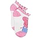 Peppa Pig Girls 6 pack Socks (Toddler/Little Kid/Big Kid)