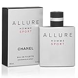 Chânel Allure Homme Sport Eau De Toilette Spray for Men, EDT 3.4 Ounces 100 ML