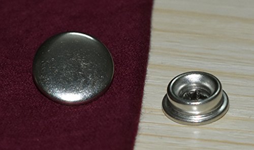 image for TommoT 62Pcs Stainless Steel Fastener Screw Snap Kit, Marine Grade, 3/