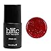 BMC Chunky Glitter Bronzy Red Speed Gel Nail Polish - Bliss Collection, Jingle Bell Rock