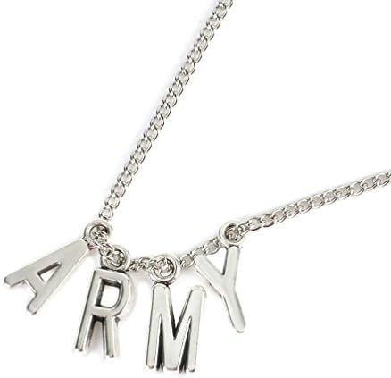 Yanqueens IKevan KPOP BTS Jimin Necklace Bangtan Boys ARMY A.R.M.Y Pendant KOOK V JIMIN SUGA