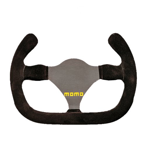 MOMO R1925C_27S Mod 27 Cut 270 mm Suede Steering Wheel