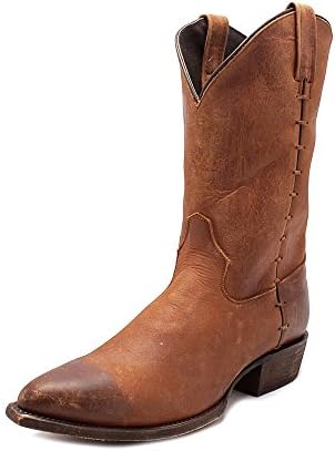 Independent Boot Company Federal Men US 11 Brown Western Boot