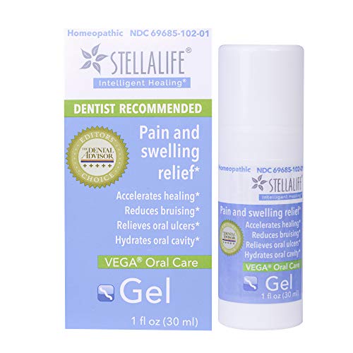 StellaLife VEGA Oral Gel Dry Socket, Dry Mouth, Teeth Extraction, Gum
