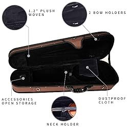 ADM 4/4 Full Size Violin Hard Case Basic