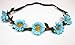 5 Pcs Women Lady Girl's Bohemian Boho Style Daisy Flower Floral Crown Headband Garland Halo Hair Band For Festival Party Wedding - Random Color