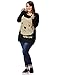 Allegra K Ladies Plus Size Cat Head Prints Batwing Sleeves Autumn Tee Shirt Black 2X