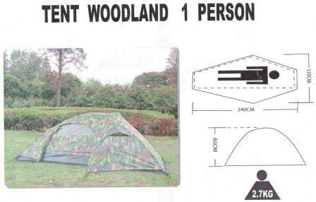 One Man Recon Coyote Tan Waterproof Double Layer Tent - Image 5