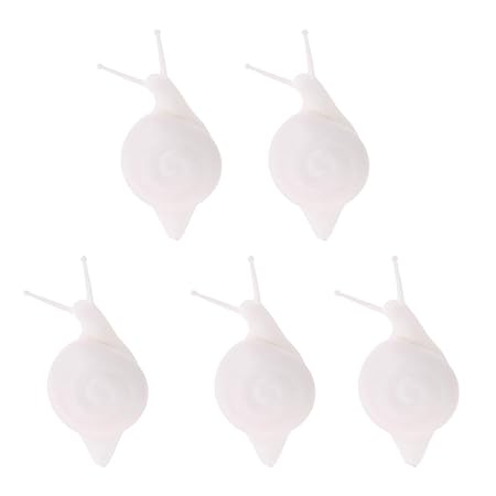 5 pegatinas 3D con forma de caracol para frigorífico, imán para ...