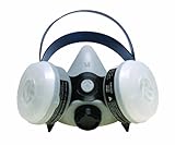 Sperian 376184 Survivair Half Mask OV/N95 Silicone Respirator, Large