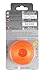 Rogz Fun Dog Treat Ball in various sizes and colors, Medium, Orange