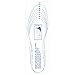 Comfort Zone Odor Stopper Cushion Insoles, for Men and Women, Fights Foot Odor and Absorbs Moisture, 1 Pair (Pack of 3)