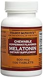 Trader Joes Darwins Melatonin, 500mcg, 100tablets