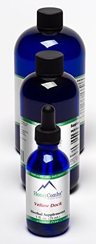 8oz. Yellow Dock Root – Supports Detoxing, the Glands, Liver, Skin and More – Alcohol-Free Liquid Extract