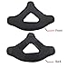 Head Strap Pad & Headband Gravity Pressure Reducing Head Pad Cushion for Oculus Quest Headset Accessories with Comfortable PU Leather Surface & Soft Foam Pad