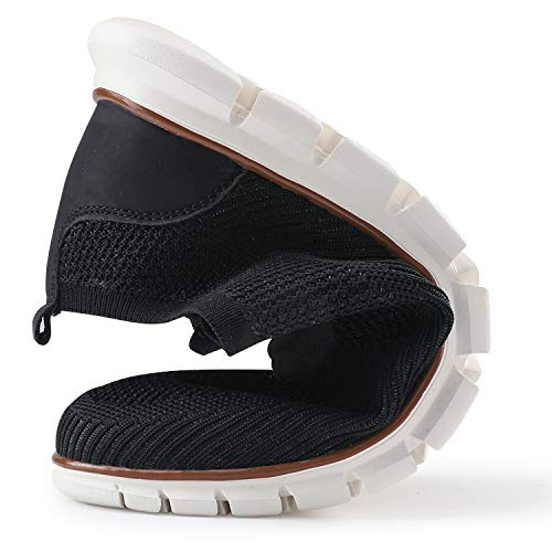 COOJOY Men's Mesh Wingtip Oxford Lace up Fashion Sneaker Lightweight