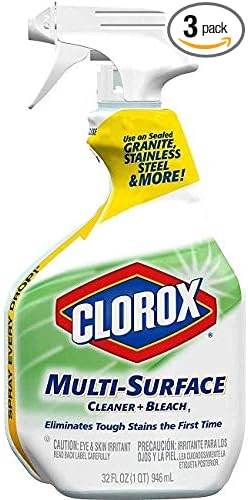 Amazon Com Clorox Multi Surface Cleaner And Bleach Spray 32