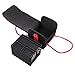 HOMFA Makeup Train Case 3 Layer Makeup Organizer Bag with Shoulder Strap Adjustable Dividers for Cosmetics Makeup Brushes Toiletry Jewelry (Black)