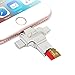 Sinstar Card Reader, 4 in 1 TF Micro SD Card Adapter External Storage Memory Expansion Helper with Type C,Micro USB,USB 3.0,Lightning Connector for iPhone/iPad/Android/Mac/PC