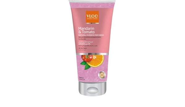 vlcc mandarin & tomato face wash