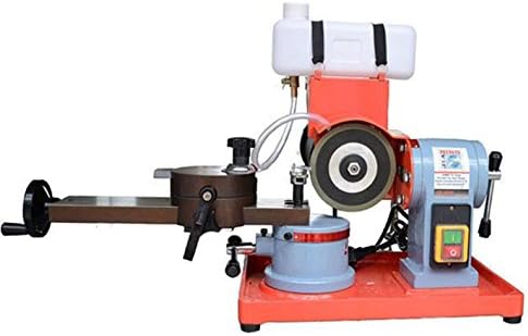 Huanyu Circular Water Injection Saw Blade Grinder Sharpener Gear Grinding Sharpening Machine Tool Manual Woodworking Lapping Machine with Water Box (220V)