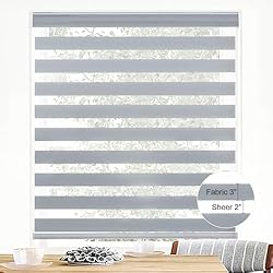 Sylshine Home Zebra Blinds for Windows 40 x 72