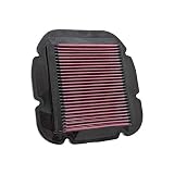 K&N Motorcycle Air Filter: High Flow Performance Air Filter Fits Suzuki V-Strom 2002 - 2018 DL650 DL1000 Washable & Reusable OEM # Replacement 1378024G10 Air Filter SU-1002
