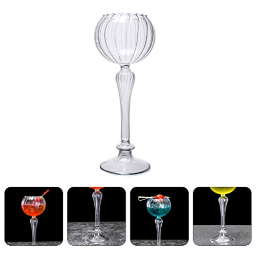 Cabilock Glas Eisschalen Dessertschale Lotus Cocktailgläser Dessert Glasschalen Champagnergläser Eisbecher Dessertbecher… – Bild 7