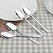 Saedy 12-Piece Tea Spoon Set, Dessert Coffee Spoon Stainless Steel, 6-Inch