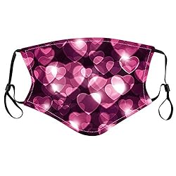 Gerichy Lovers Facemask for Adults, Bandana Face