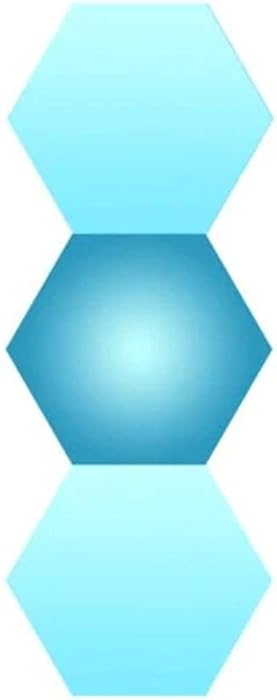 Ceiling Lights 3 PCS Creative Geometry Assembly LifeSmart APP Control Home Panel Light Night Lamp with Base led Panel led Light Light Fitting