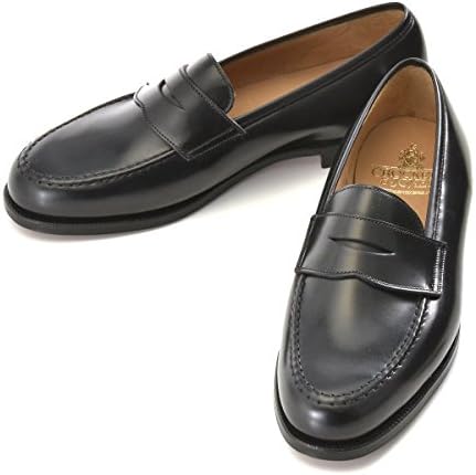 Amazon クロケット ジョーンズ シューズ メンズ コインローファー ボストン ブラック Boston 0001 0001 並行輸入品 ローファー スリッポン