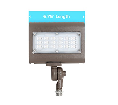 Westgate Lighting LED Flood Light with Knuckle Mount – Best Security Floodlight Fixture for Outdoor, Yard, Landscape, Garden Lights – Safety Floodlights - UL Listed (30 Watt, 5000K Cool White)