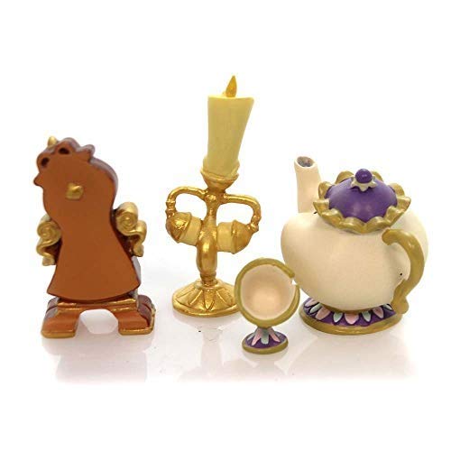 Enesco Disney Showcase Beauty and The Beast Enchanted Objects Miniature