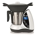TV Unser Original 09747 Gourmet maxx - Robot de cocina 9 en 1, 1500 W, blanco y negro