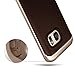 Caseology Envoy for Galaxy S7 Edge Case (2016) - Premium Leather - Leather Brown