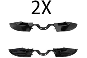 2x Plastic Bumper Buttons Jack 3.5mm Lb Rb Controller Replacement Part Compatible with Microsoft Xbox One