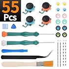 XinWeiDa[初心者対応版]Joy-Con 2 修理キット ジョイコン 2 修理 簡単に交換可能 Switch2用修理 交換部品 スイッチ2対応 スイッチ スティック4個入 [作業動画·日本語説明書付き]