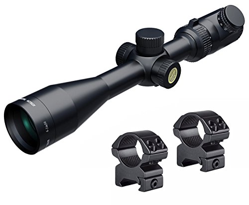 Athlon Optics, Talos, Riflescope, 6-24 x 50 Second Focal Plane (SFP) 1" Tube, w/Medium Rings
