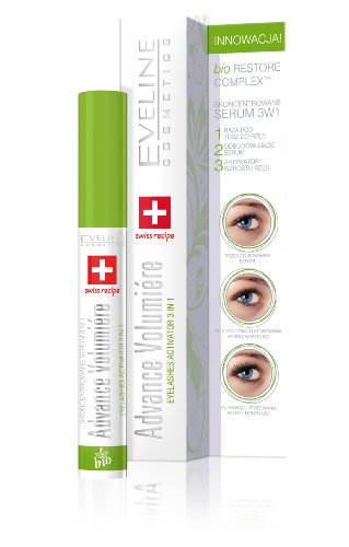 Eveline Eyelash Growth Activator Concentrated Serum 3 In 1 Advance Volumiere