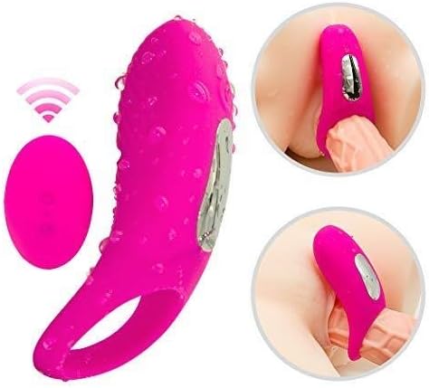 Sexy Ring for Men,Vǐbrating Cǒck Ring for Couples,Silicone Toys for Adult Women and Men Wireless Remote,Whisper Quirt