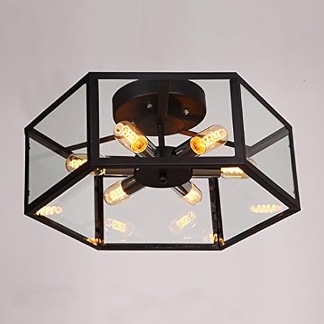 Industrial Vintage Barn Metal Hanging Ceiling Light Litfad 22