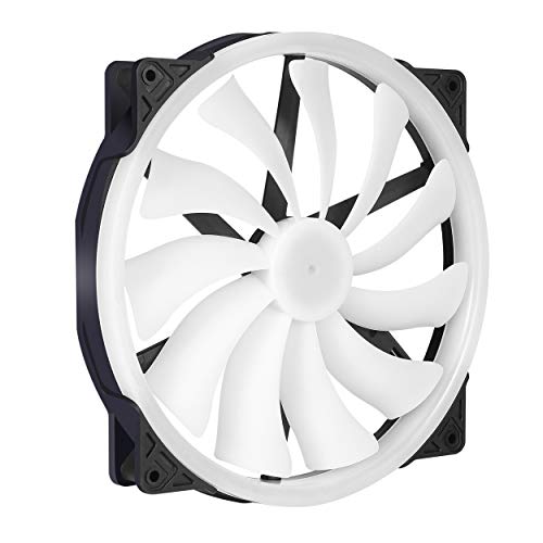 upHere-rainbow-LED-200mm-Computer-Case-Fan-super-Silent-PC-Cooling-Fan-High-Air-Flow-Fan-Case-FanP200CF