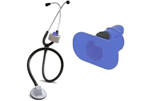StatGear Stethoscope Tape Holder - Medical Items for Nurses, Paramedics, EMT, EMS - Blue