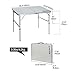 REDCAMP Aluminum Folding Table for Camping, Foldable and Adjustable,35.4”x23.6”x15”/27.6”thumb 3